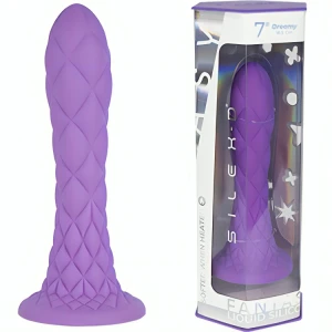 SILEXD - DREAMY DILDO FANTASY LIQUID SILICONE THERMOREACTIVE FUCHSIA 18.5 CM